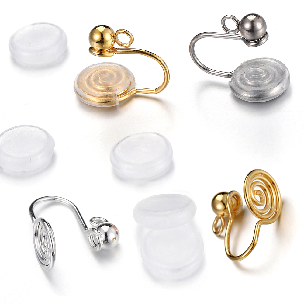 Body Jewelry Ear - 10pcs Stainless Steel Ear Clips Spiral