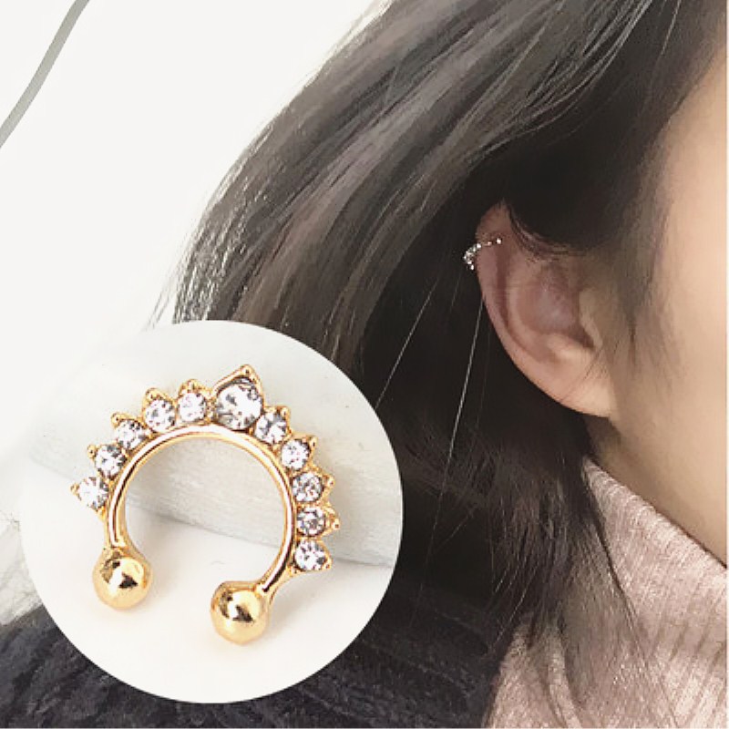 Body Jewelry Ear - 1PC U-Shape Nose Clip Fake Nose