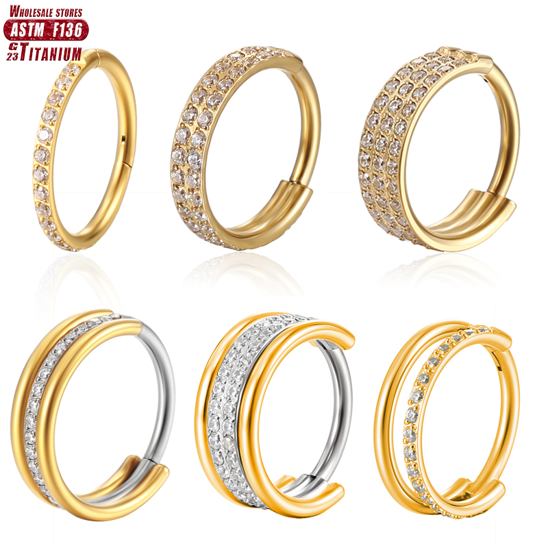 Body Jewelry Implant Grade Titanium - F136 Titanium Nose Ring Implant Grade