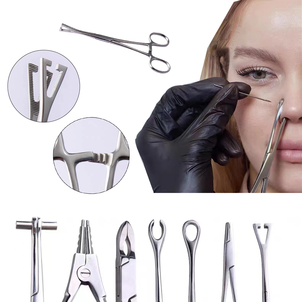 Body Jewelry Ring Opening Pliers - 1PC Professional Surgical Steel Open Triangle