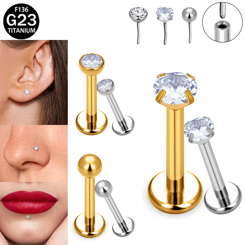 Body Jewelry Implant Grade Titanium - F136 G23 Implant Grade Titanium Hypoallergenic
