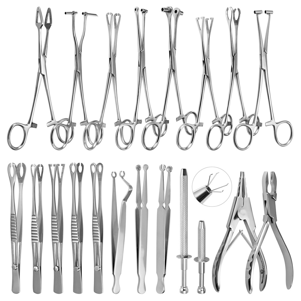 Body Jewelry Ring Opening Pliers - Surgical Steel Pliers Body Piercing Tool