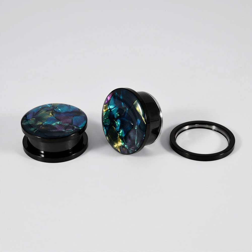 1PC Stainless Steel Mix Colors - Body Jewelry Ear Gauges review and price