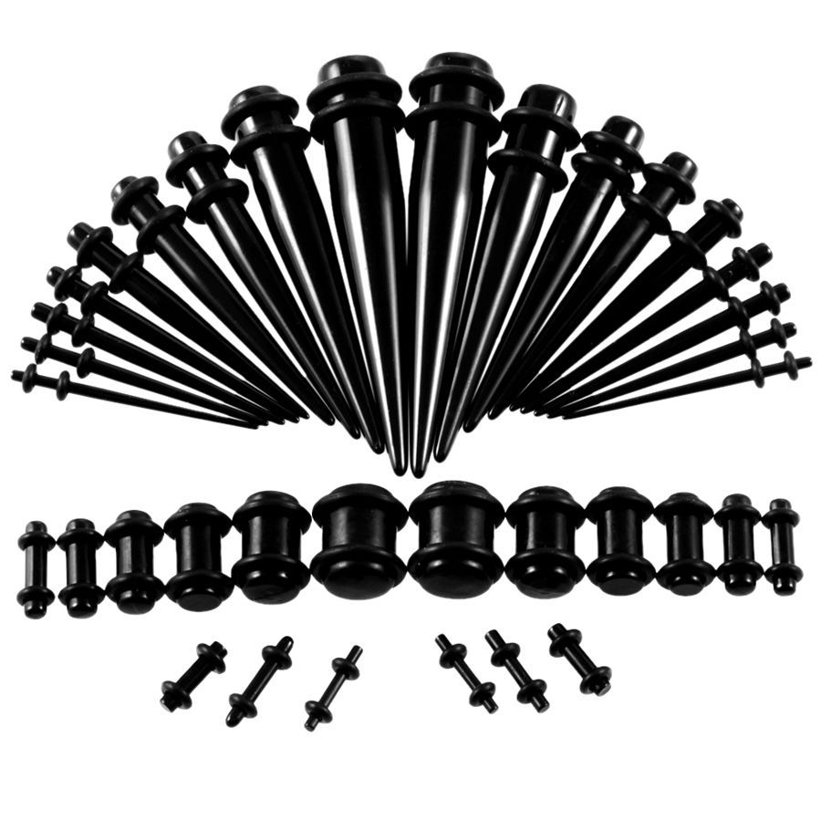 36pcs/lot Acrylic Ear Gauge Ta - Body Jewelry Ear Gauges review and price