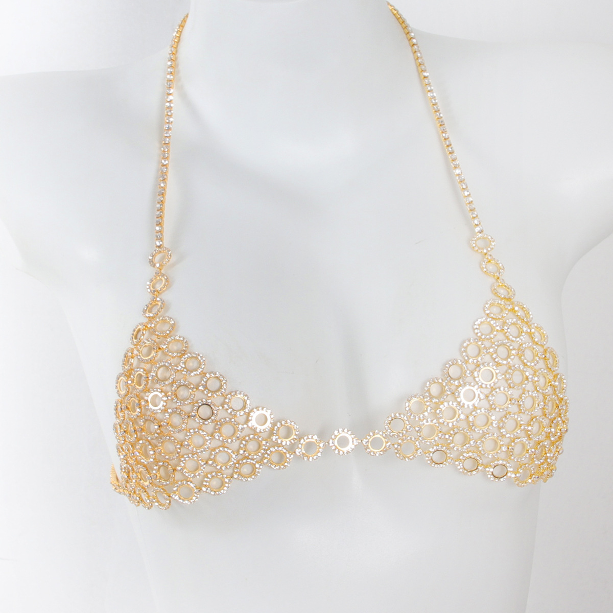 Fashionable Circular Splicing  - Body Jewelry Rhinestone review and price