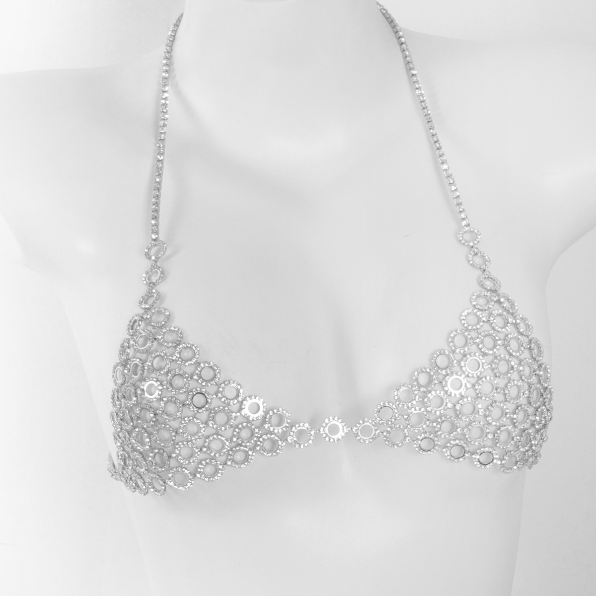 Fashionable Circular Splicing  - Body Jewelry Rhinestone review and price