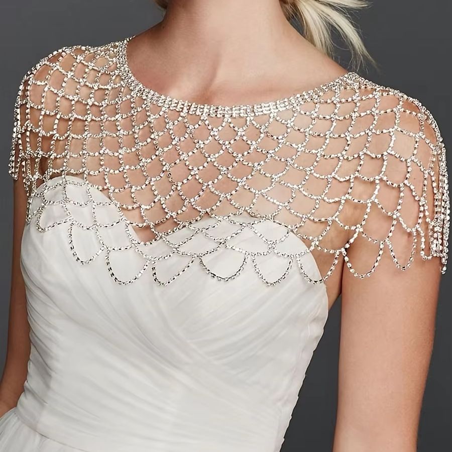 Luxury tassel shoulder chain b - Body Jewelry Back review and price