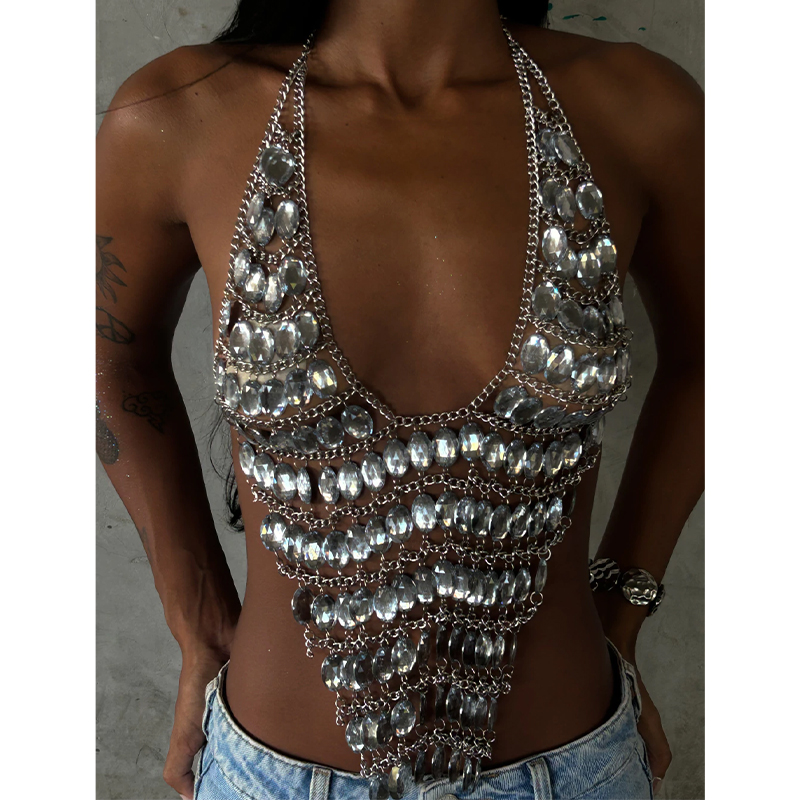 Handmade Backless Rhinestone S - Body Jewelry Rhinestone review and price