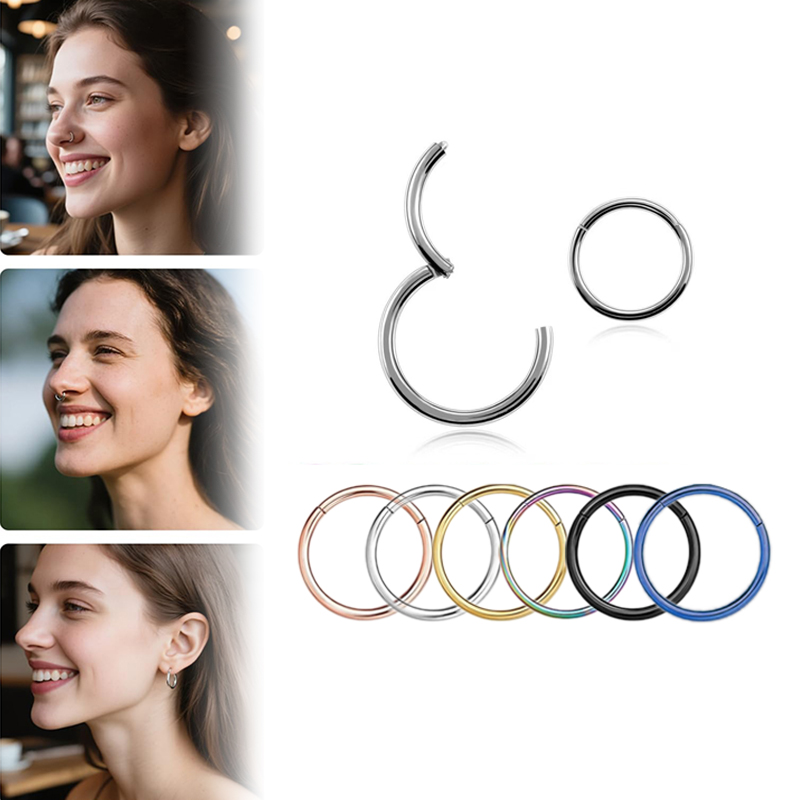 16G 316L Surgical Steel Hinged - Body Jewelry Ear review and price