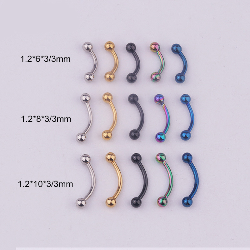 5pcs/lot 16G 316L Stainless St - Body Jewelry Ear review and price
