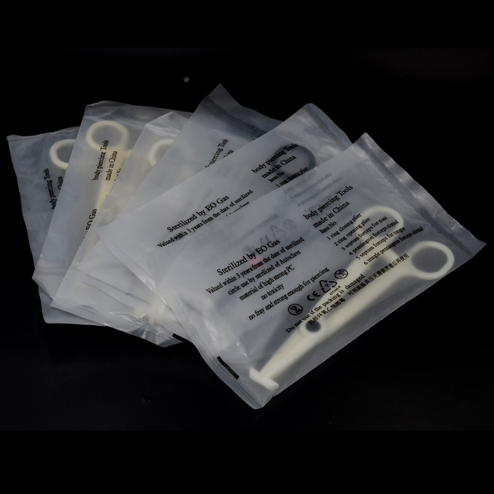 1PC Acrylic Piercing Clamp Ear - Body Jewelry Ring Opening Pliers review and price