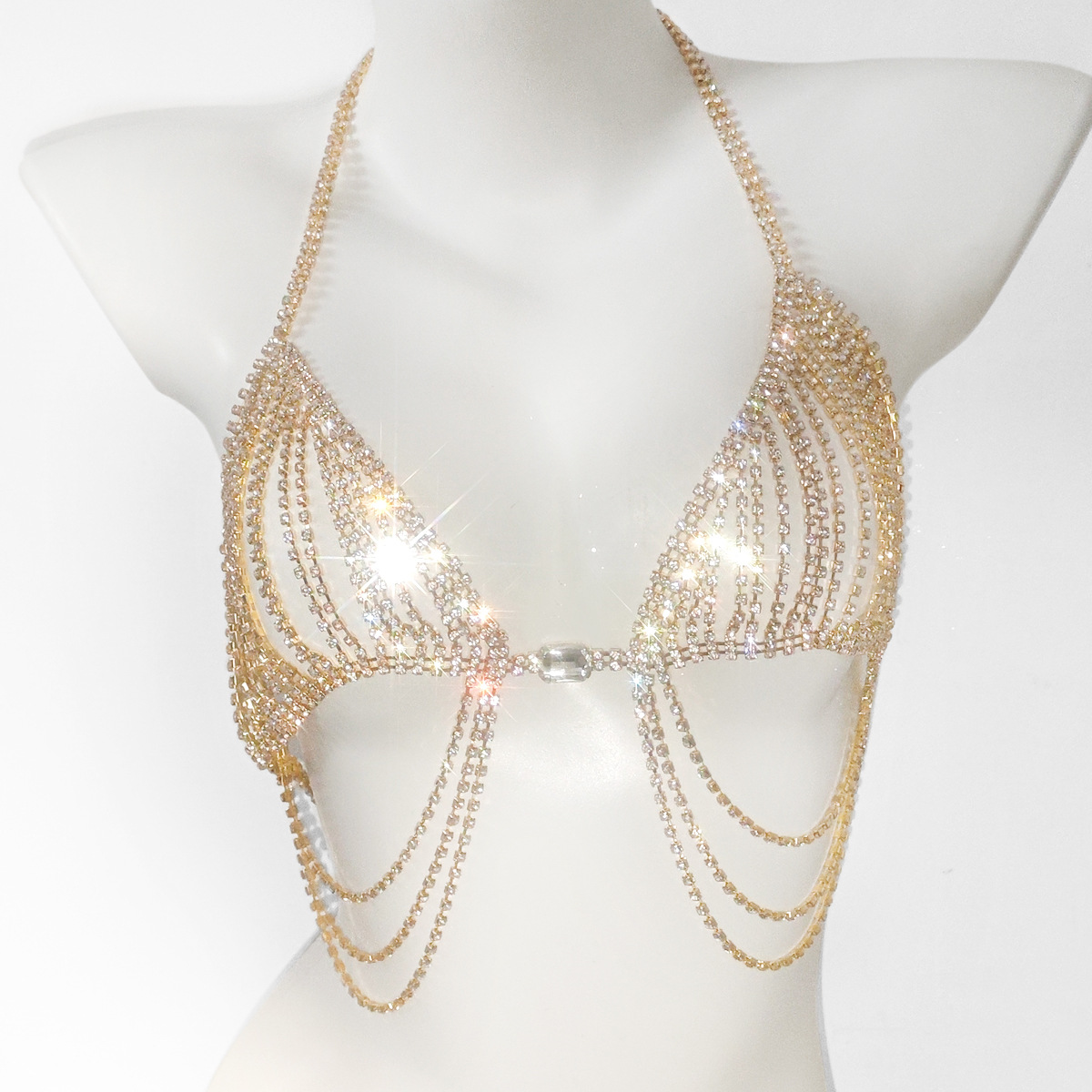 Fashionable Tassels Sexy Rhine - Body Jewelry Rhinestone review and price