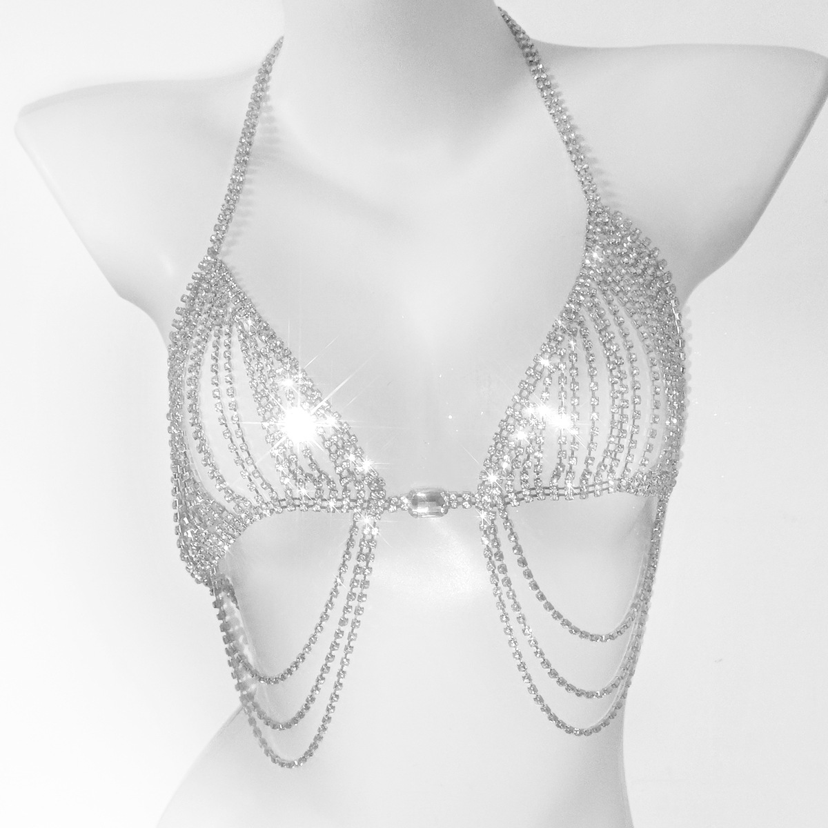 Fashionable Tassels Sexy Rhine - Body Jewelry Rhinestone review and price