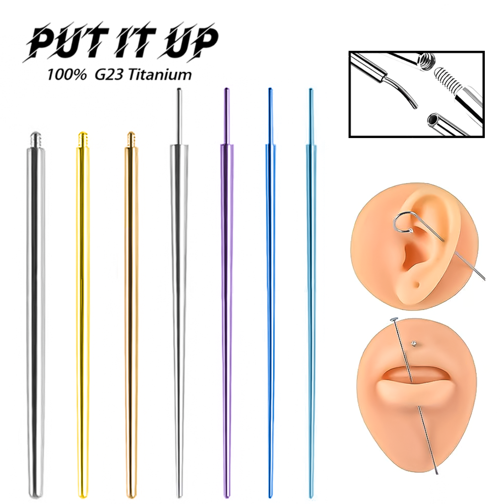 PUTITUP 10-Piece Set Of F136 T - Body Jewelry Implant Grade Titanium review and price