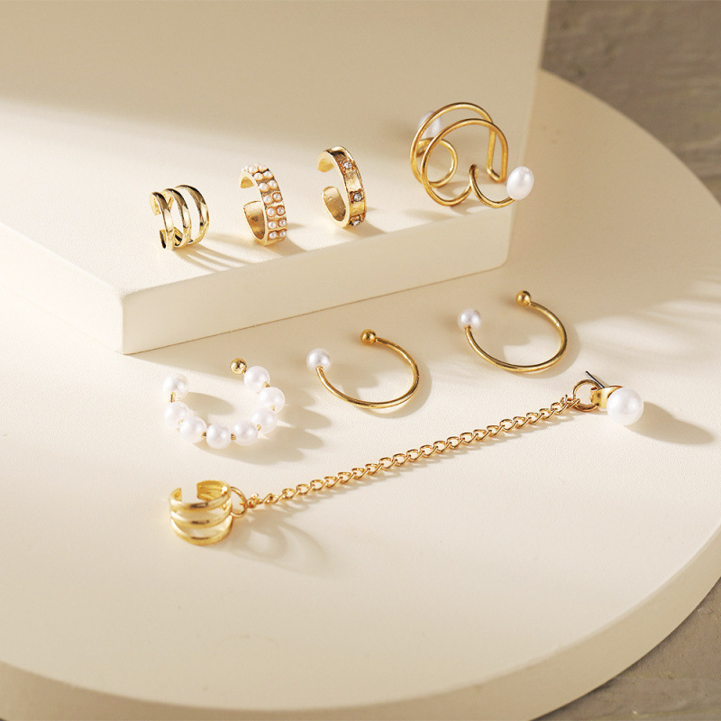 2026 Trendy Ear Stack Set Bold - Body Jewelry Cartilage Earrings review and price