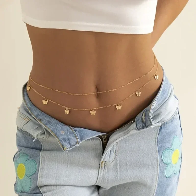 New Charm Sexy Double Layer Bu - Body Jewelry For You review and price