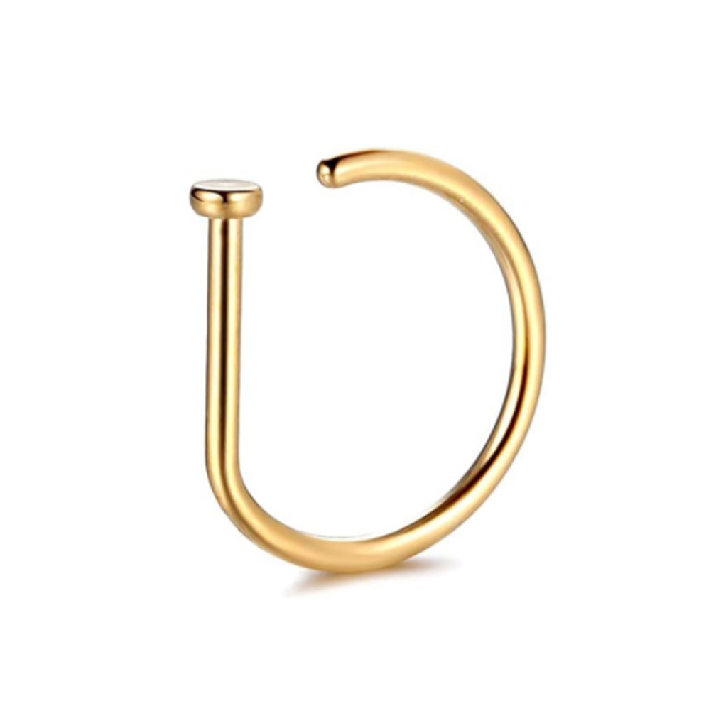 1PC Woman Man Fake Nose Rings  - Body Jewelry Nose Ring review and price