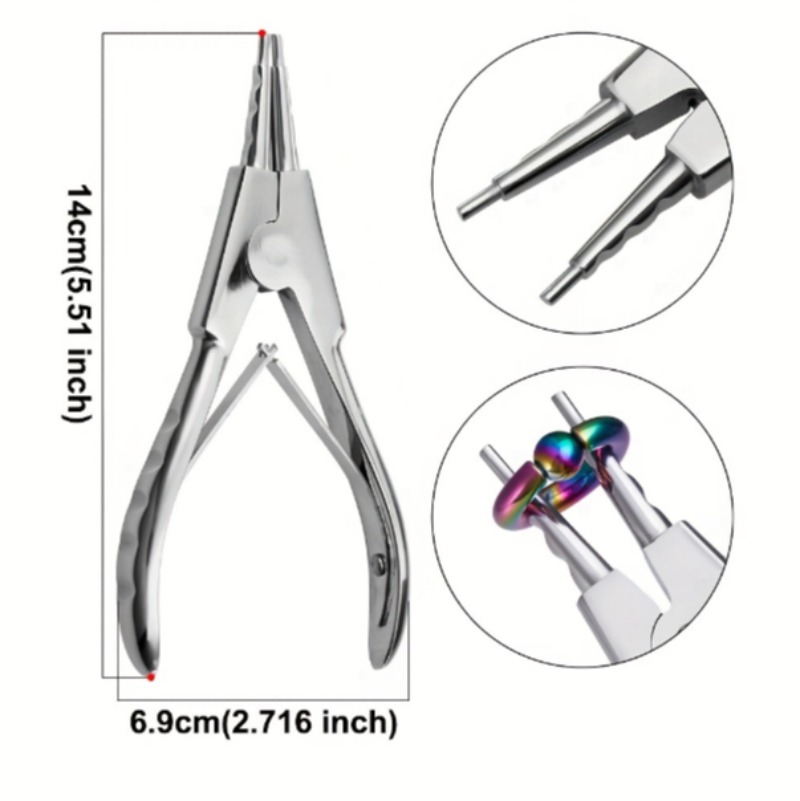 Stainless Steel Body Piercing  - Body Jewelry Ring Opening Pliers review and price