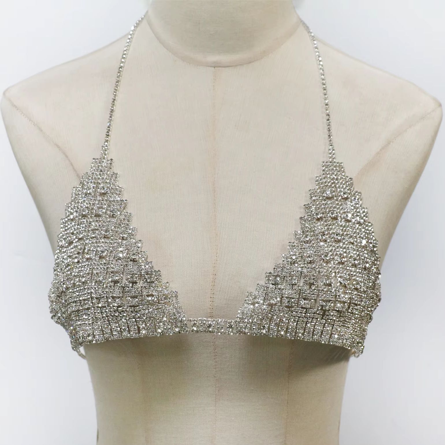 1Pcs Fashionable Neck Hanging  - Body Jewelry Rhinestone review and price