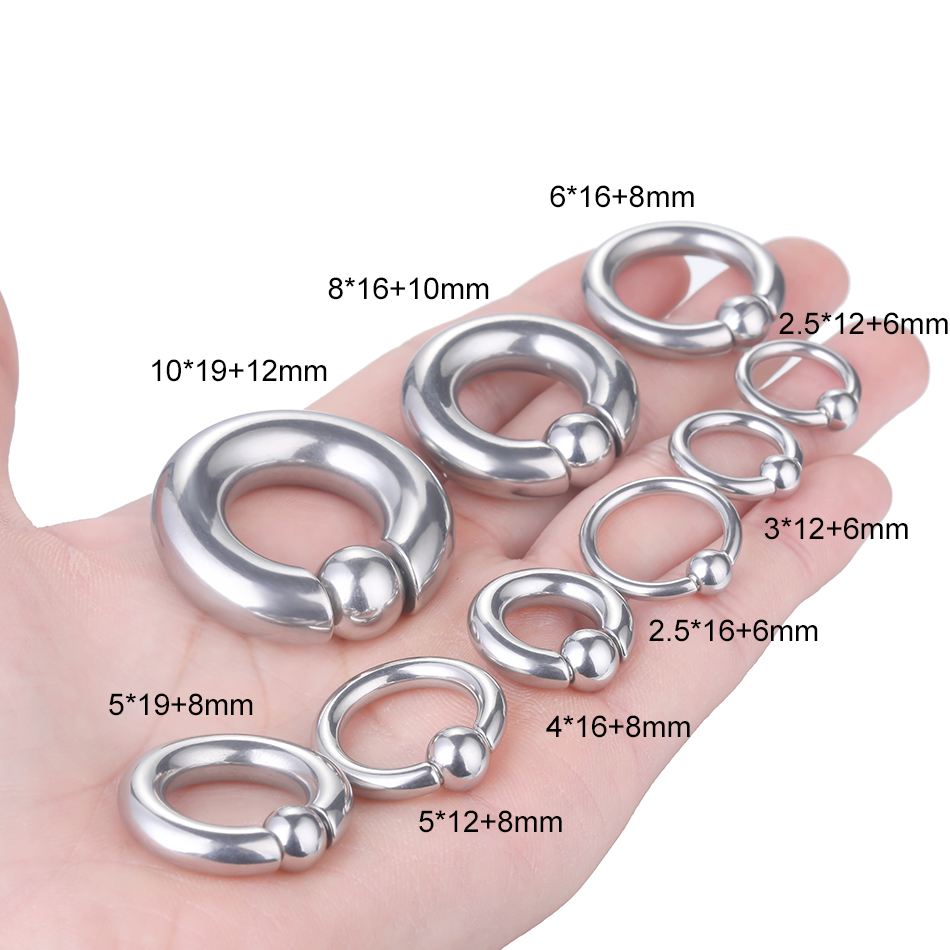 1pcs Stainless Steel Large Gau - Body Jewelry Ear Gauges review and price