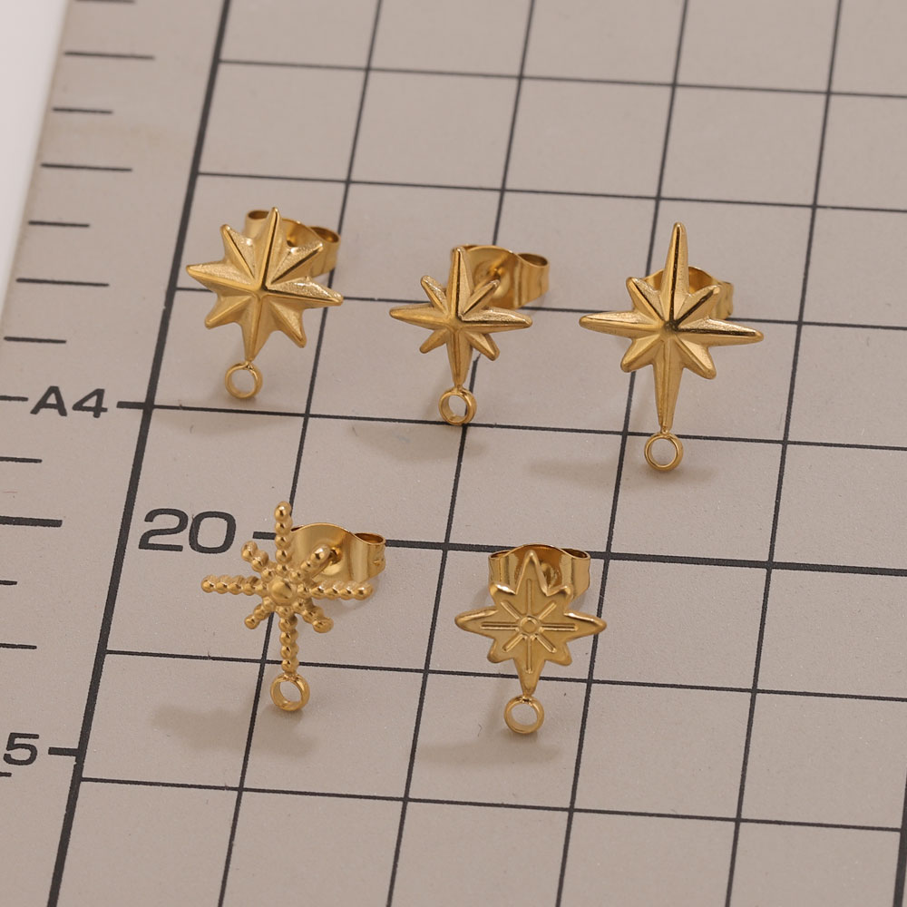 6pcs Stainless Steel Star Earr - Body Jewelry Ear review and price