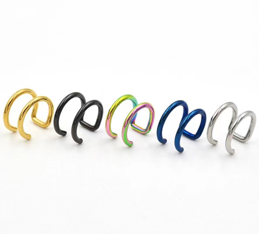 2Pcs 316L Stainless Steel Clip - Body Jewelry Ear review and price