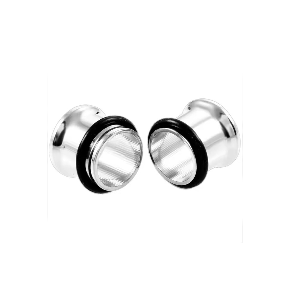 1Pair Stainless Steel Ear Plug - Body Jewelry Ear Gauges review and price