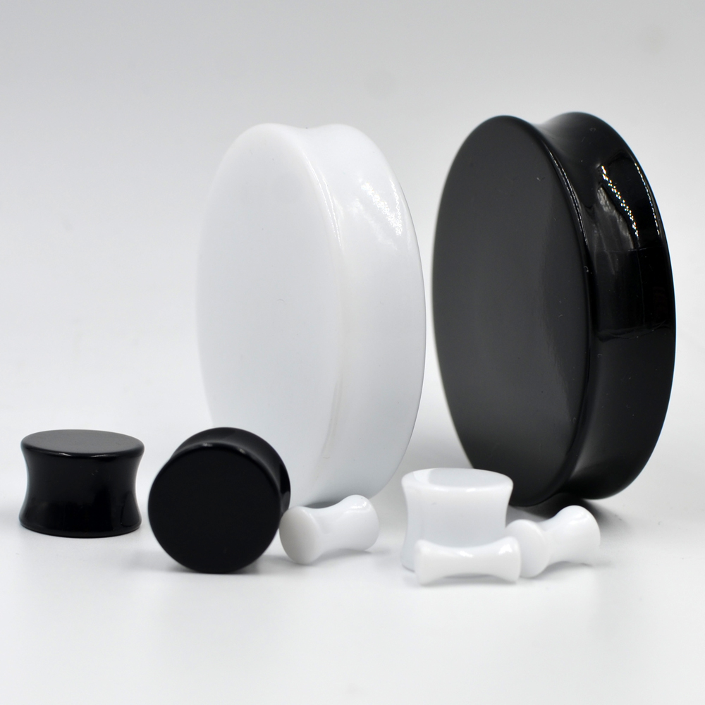 1 Pair 3mm-50mm Big Size Solid - Body Jewelry Ear Gauges review and price