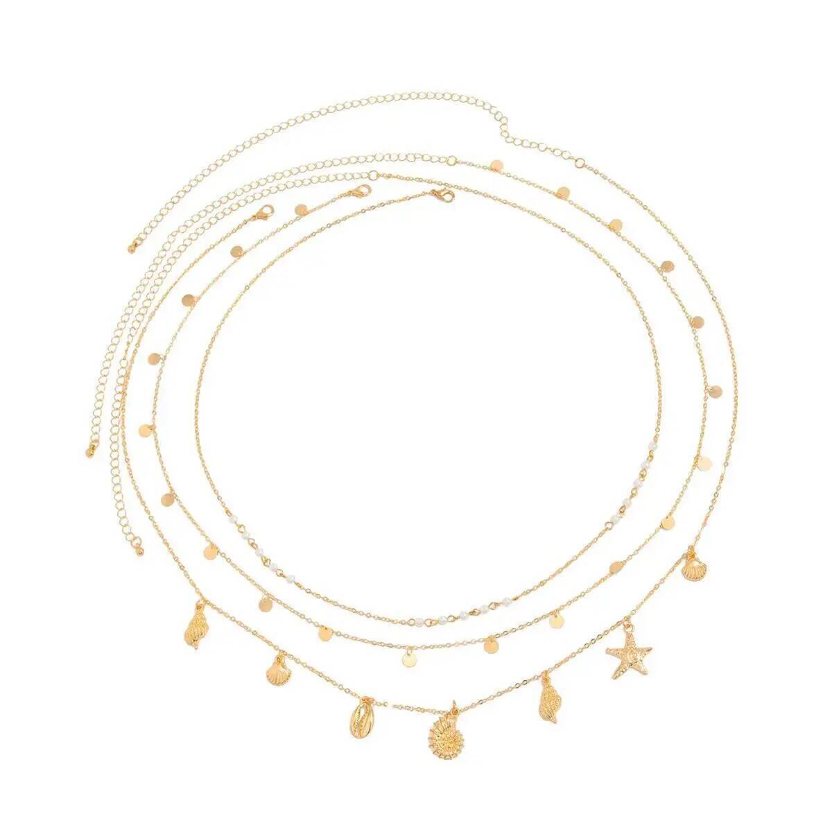 IngeSight.Z 3Pcs/Set Boho Star - Body Jewelry Waist Chains review and price