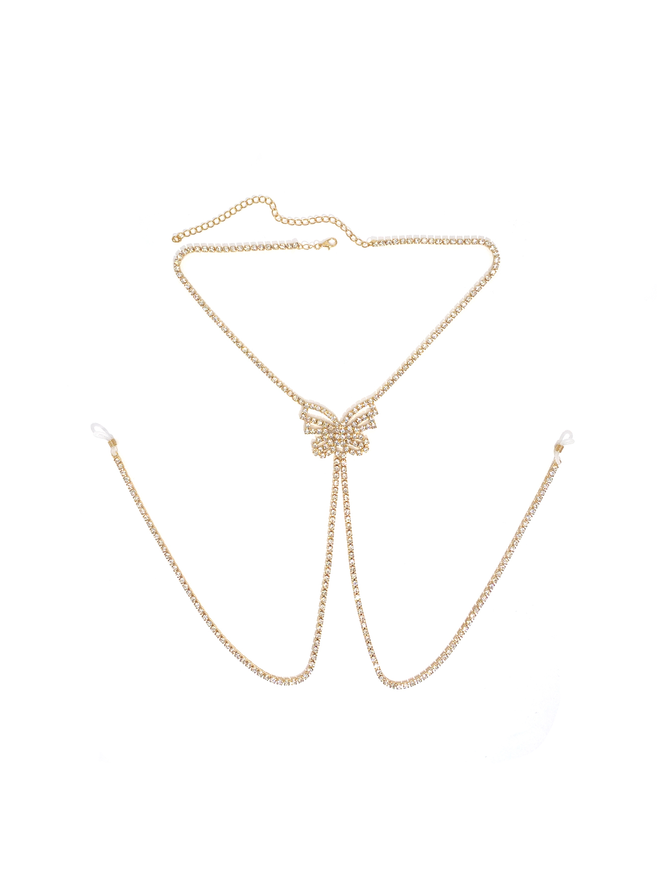 1 pc Tassel Butterfly Nipple C - Body Jewelry Rhinestone review and price