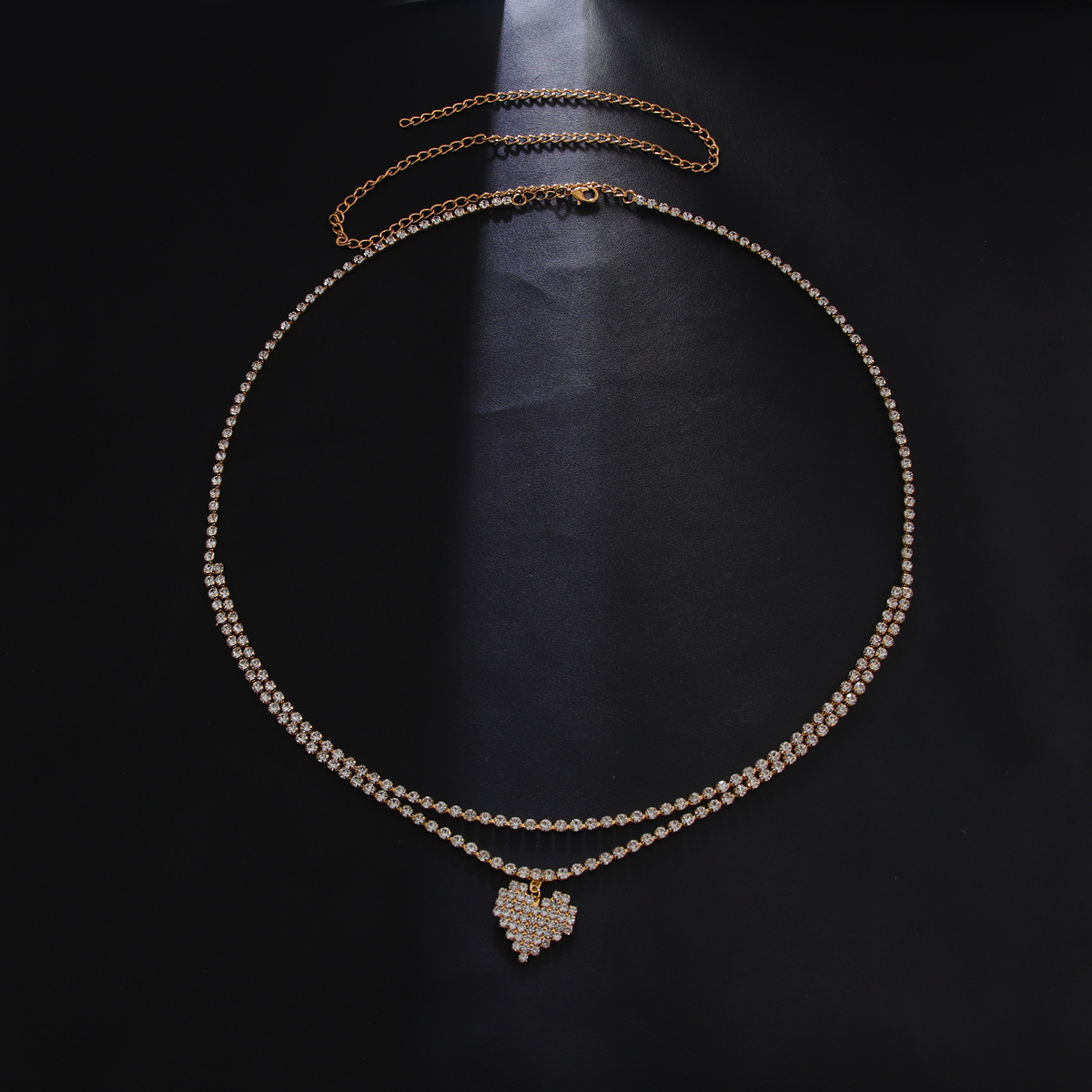 Fashionable Heart-shaped Sexy  - Body Jewelry Rhinestone review and price