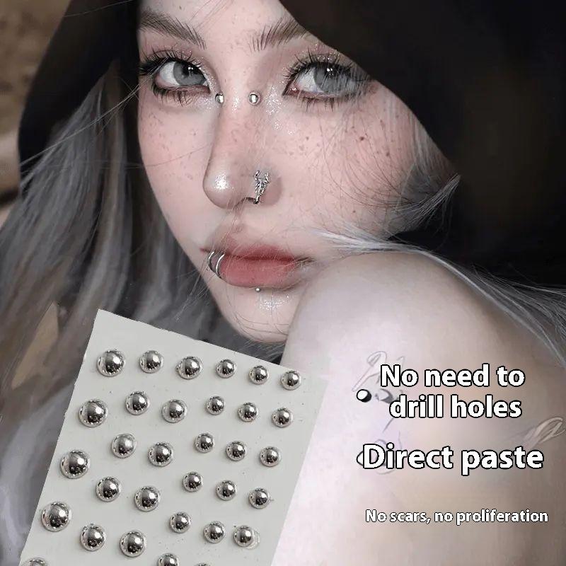 321pcs Non Piercing Lip Studs  - Body Jewelry Nose Ring review and price