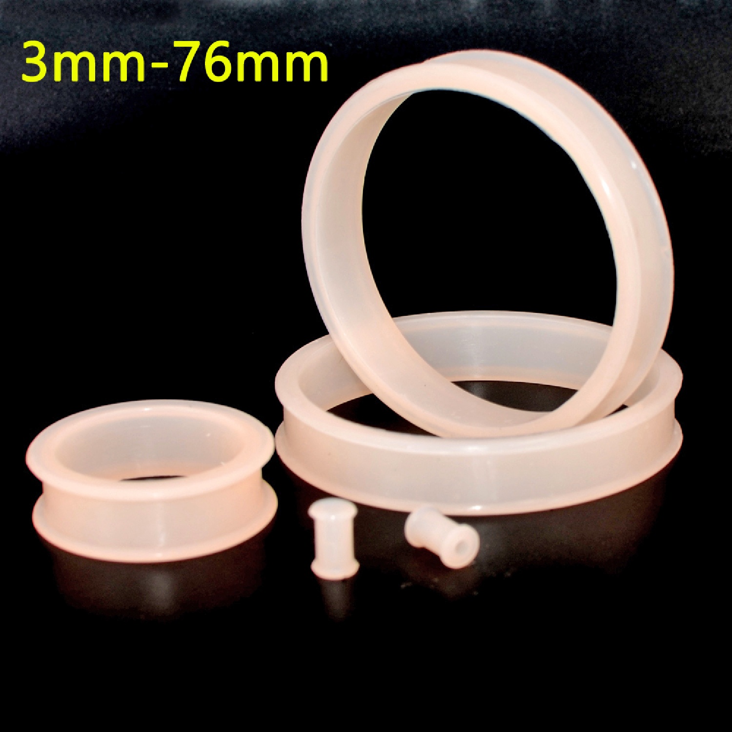 2pcs Supersize Flexible Silico - Body Jewelry Ear Gauges review and price