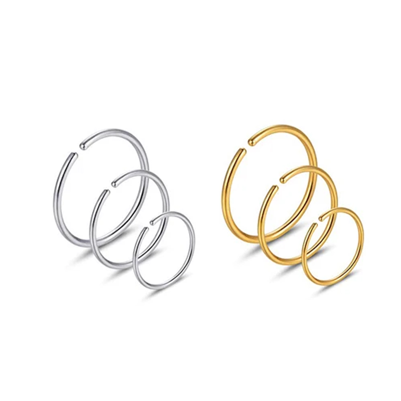 6pcs/lot Hypoallergenic Nose R - Body Jewelry Cartilage Earrings review and price