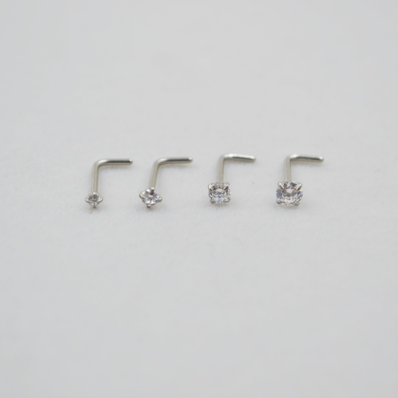 Wholesale 50pcs/Lot 20G Sliver - Nostril Screw Pin review and price