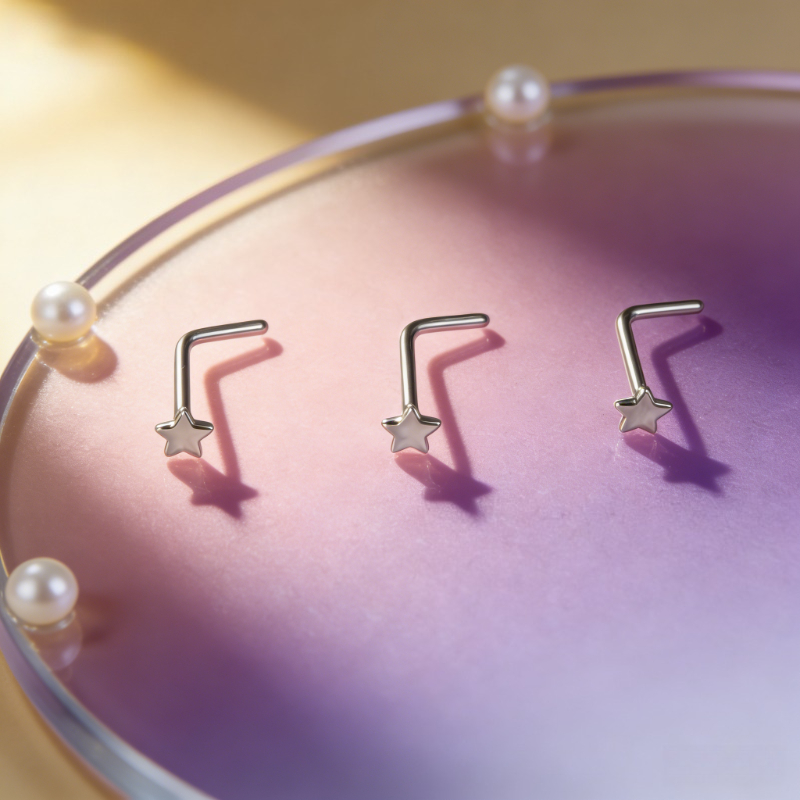 1Pc Trendy Sweet Cool Style St - Body Jewelry Nose Ring review and price