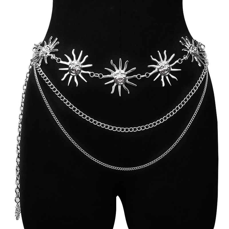 Chunky Multilayer Punk Gothic  - Body Jewelry For Sale review and price