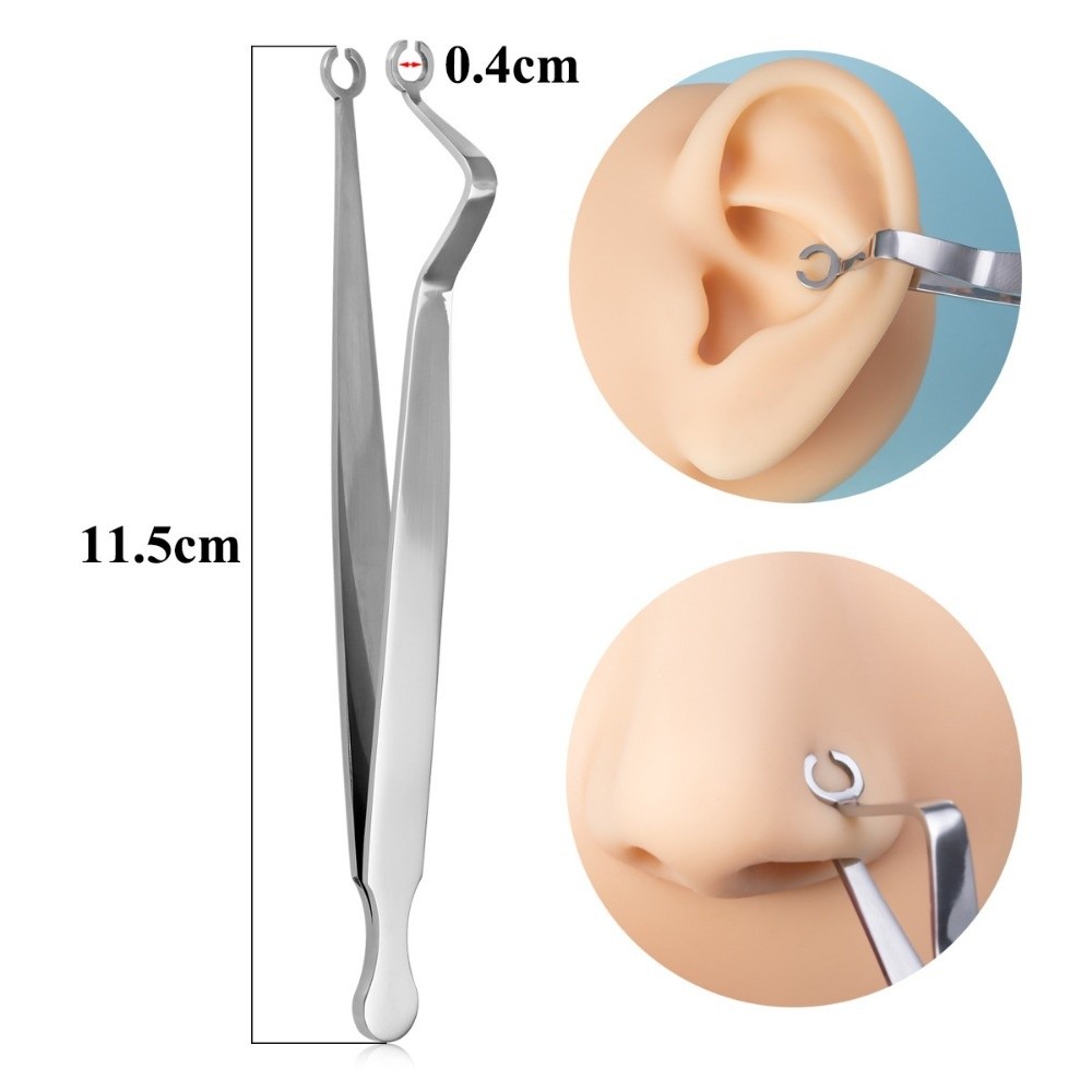 Surgical Steel Body Piercing T - Body Jewelry Ring Opening Pliers review and price