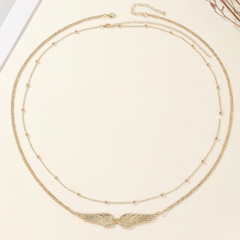 Trendy Elegant Double Layer Wi - Body Jewelry For You review and price