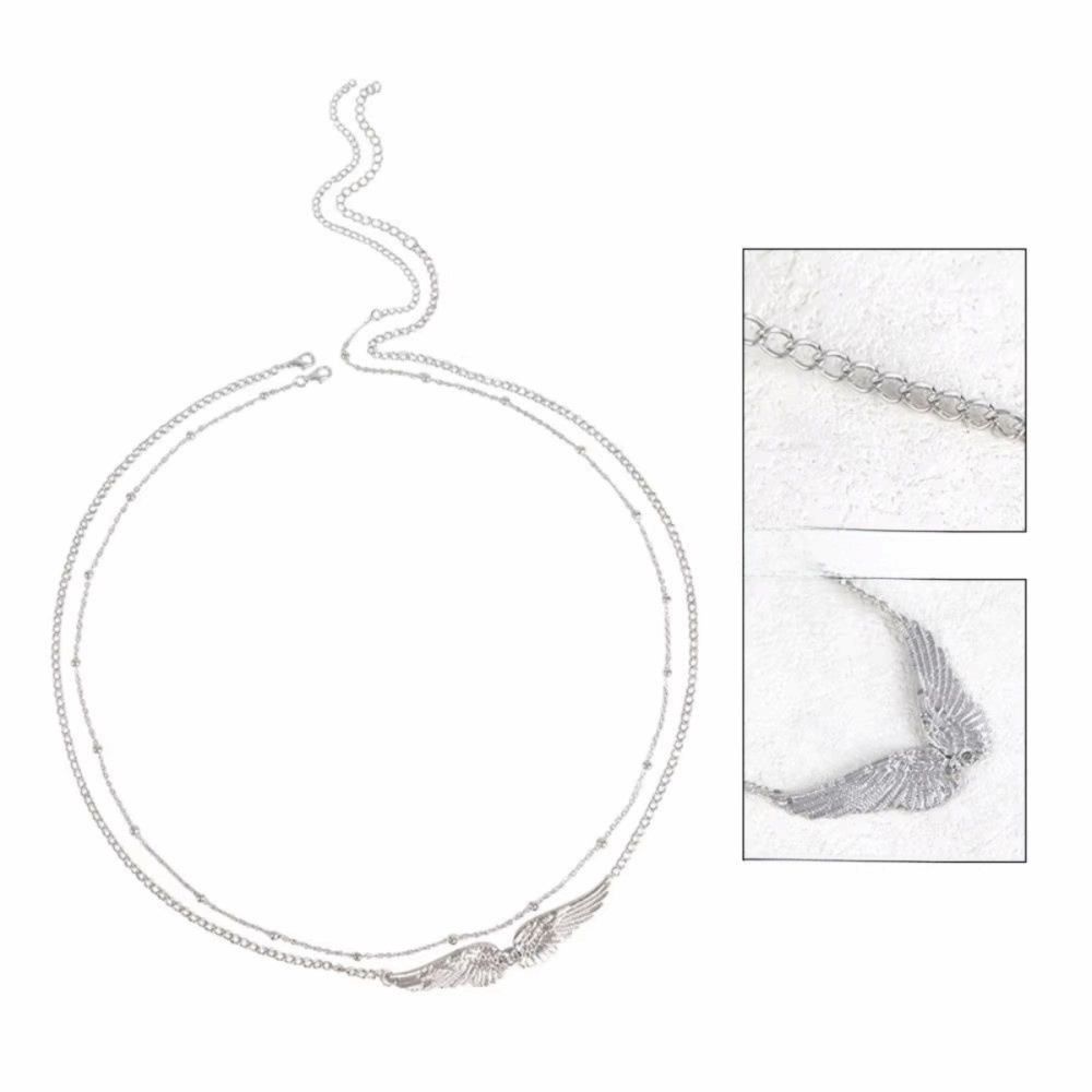 Trendy Elegant Double Layer Wi - Body Jewelry For You review and price