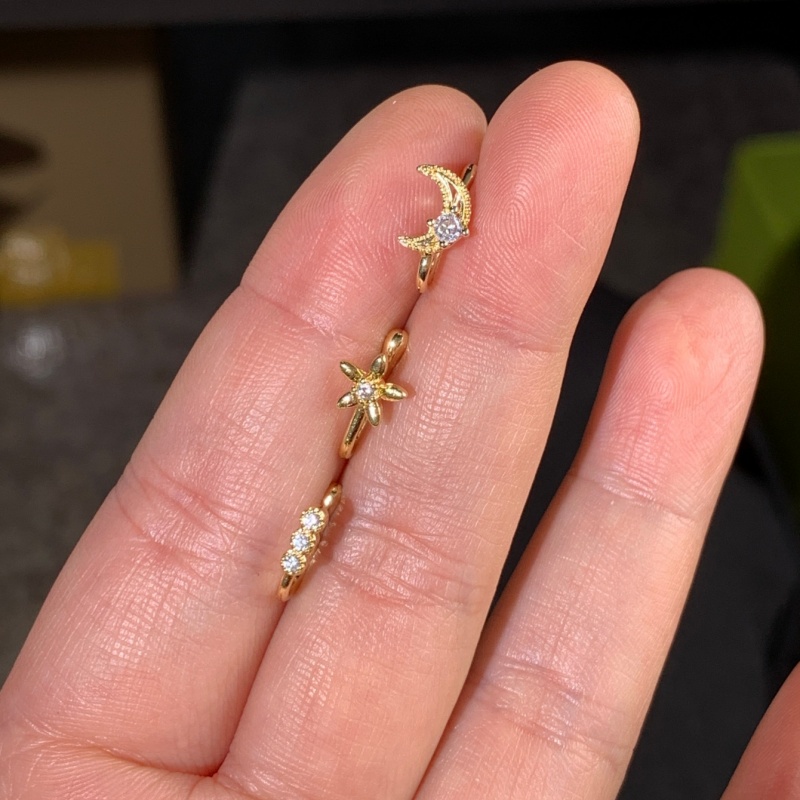 3-piece retro light luxury nos - Body Jewelry Nose Ring review and price