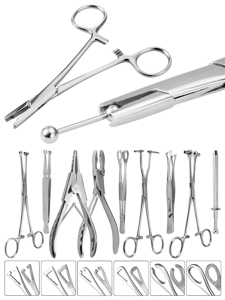 Stainless Steel Body Piercing  - Body Jewelry Ring Opening Pliers review and price