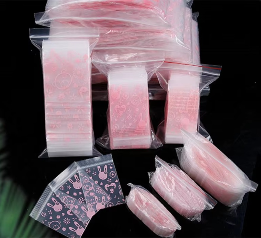100PCS Pink Rabbit Plastic PE  - Body Jewelry Back review and price