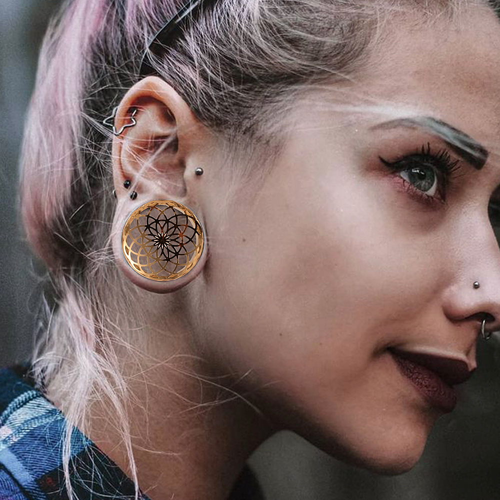 Vankula 2PCS 316 Stainless Ste - Body Jewelry Ear Gauges review and price