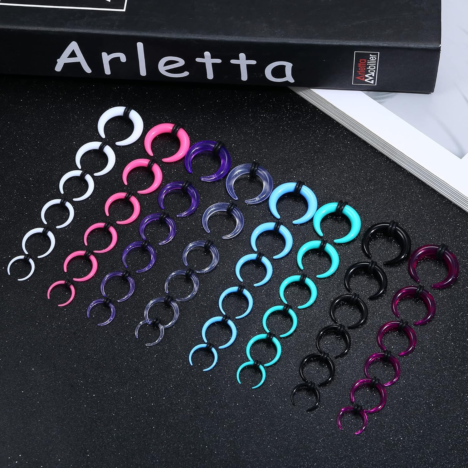 Florideco 4G-14G Acrylic Septu - Body Jewelry Ear Gauges review and price